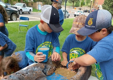 Trinidad Lake staff help area children learn about water and water safety