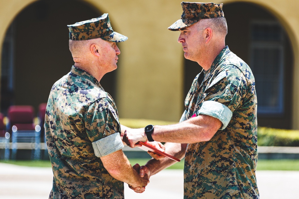 DVIDS - News - First Change of Command at Marine Force Storage Command