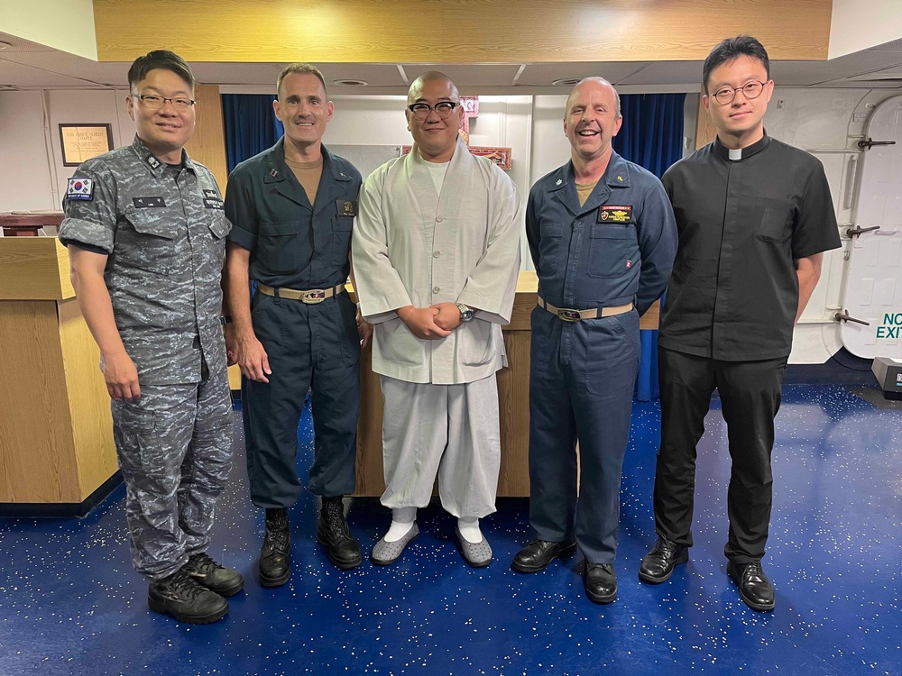 RIMPAC 2022: USS Essex host Partner Nation Chaplains
