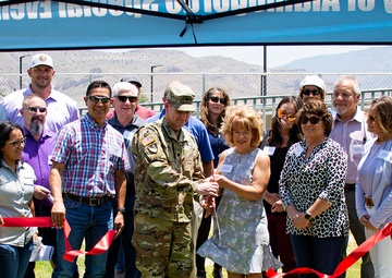 USACE-Albuquerque District joins City of Alamogordo, N.M., for ribbon-cutting on McKinley Channel Flood Project