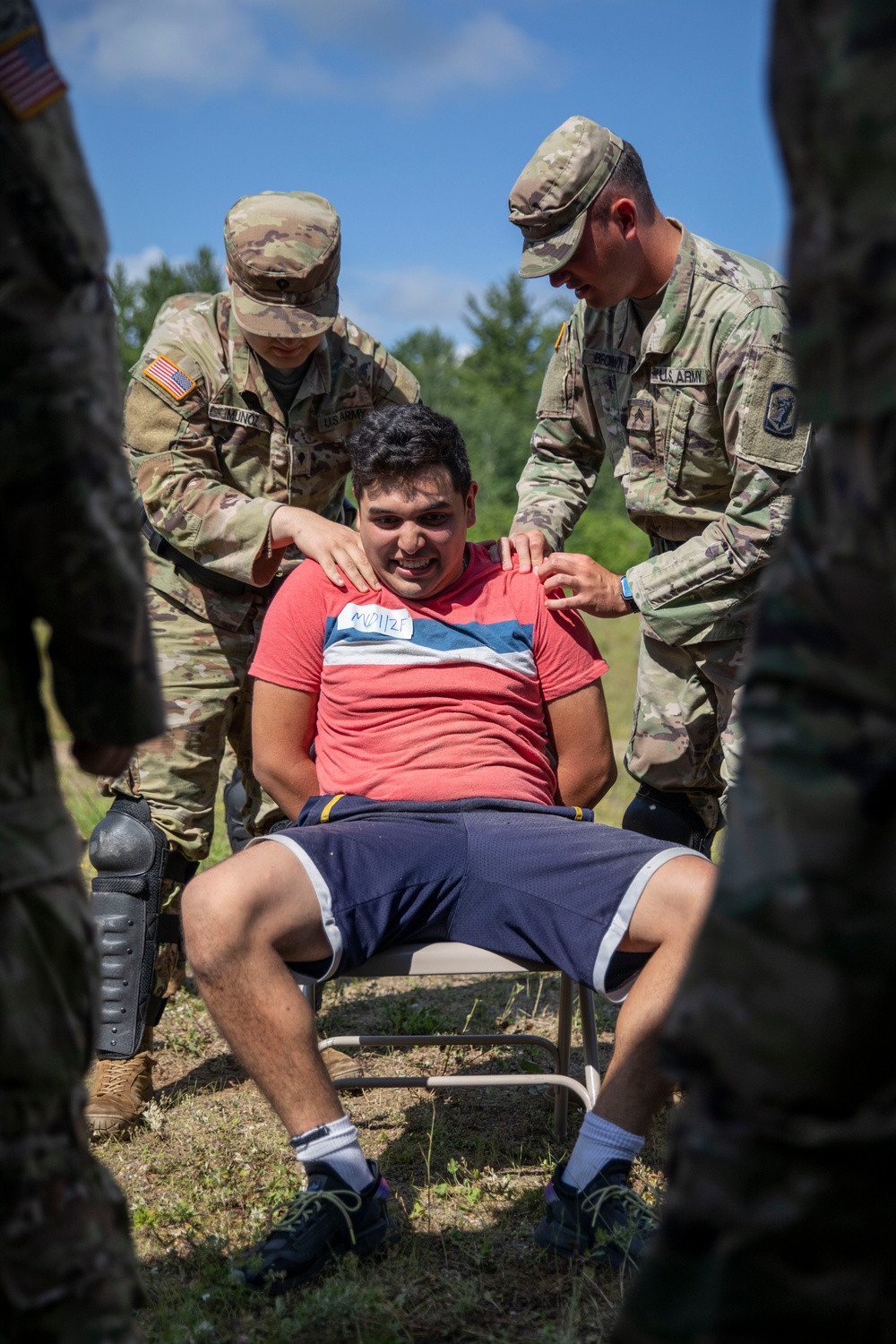 National Guard Soldiers Conduct Detainee Operations Training