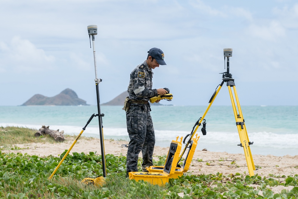 Australian Deployable Geospatial Survey Team at RIMPAC 2022