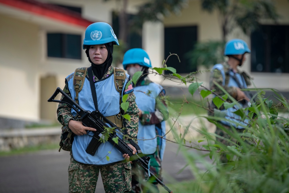 Malaysian Army Dismounted Patrol