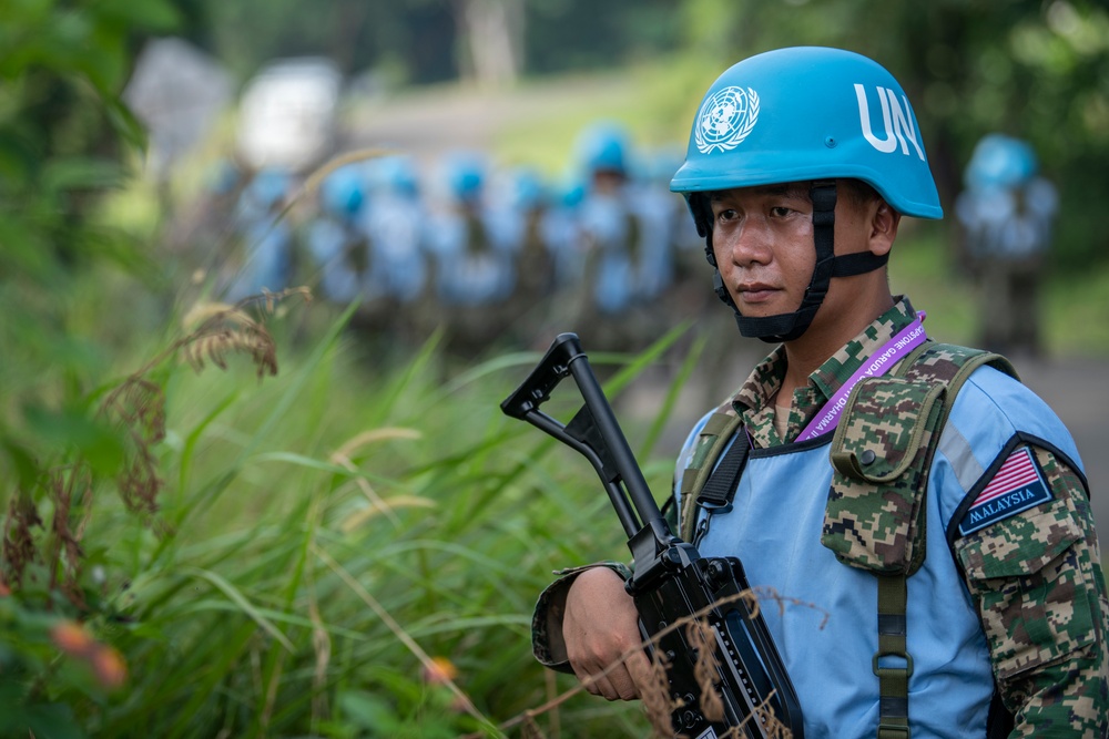 Malaysian Army Dismounted Patrol