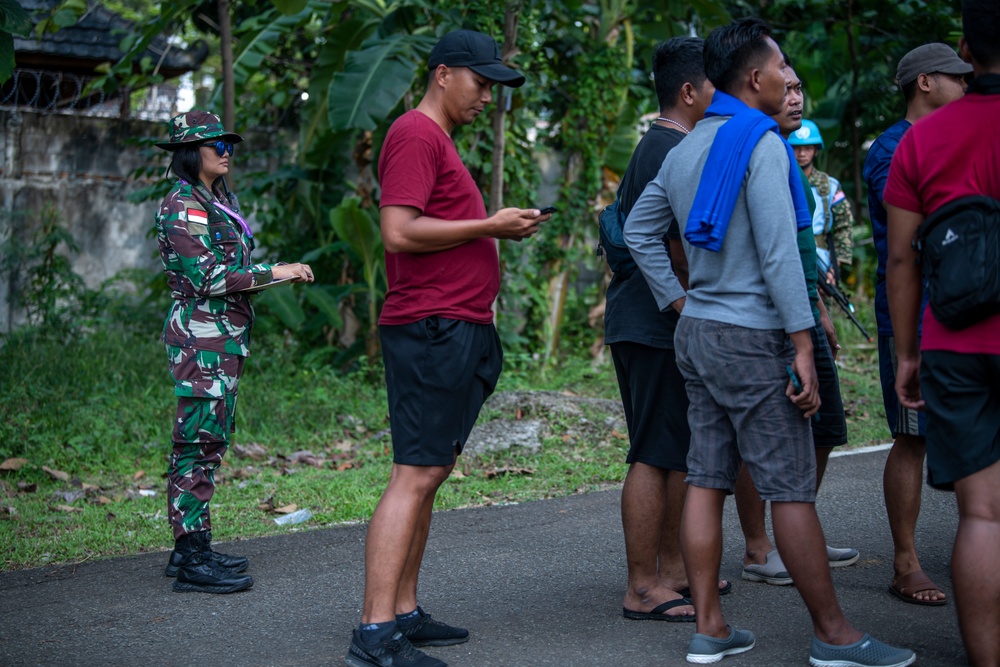 Malaysian Army Dismounted Patrol