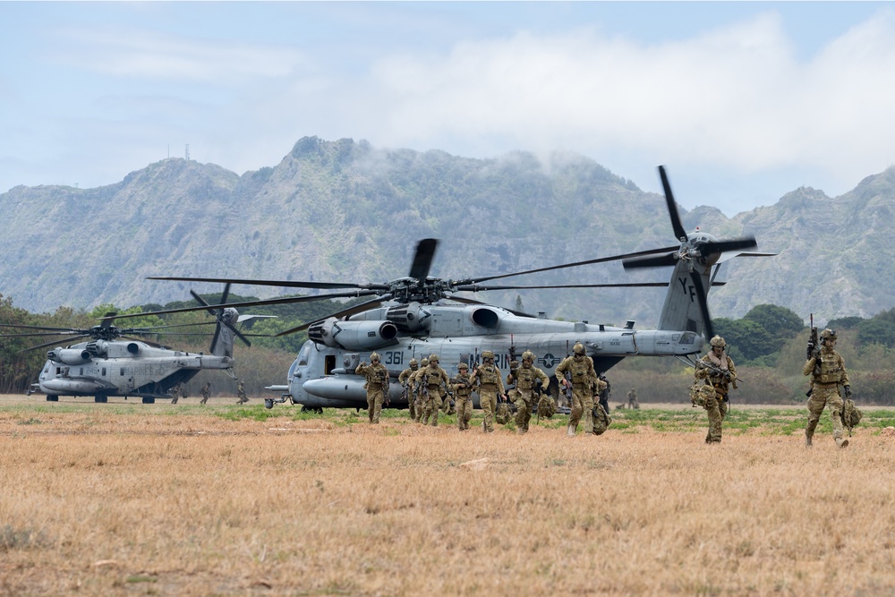 RIMPAC 2022 Air Assault - Urban Combat