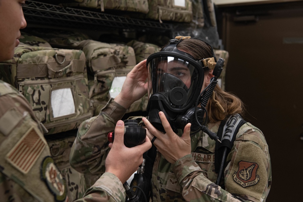 Bioenvironmental Airmen keep your head above water