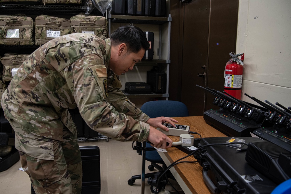 Bioenvironmental Airmen keep your head above water