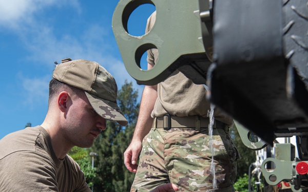 Bioenvironmental Airmen keep your head above water