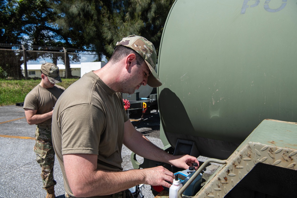 Bioenvironmental Airmen keep your head above water