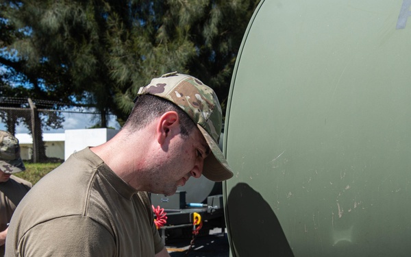 Bioenvironmental Airmen keep your head above water