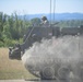 British MLRS live-fire at Dynamic Front 22