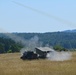 British MLRS live-fire at Dynamic Front 22