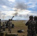 French soldiers observe 4-319 FAR fire munitions during training