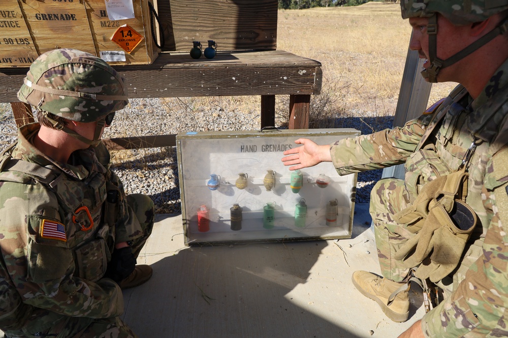 149th CBRN qualify on grenades