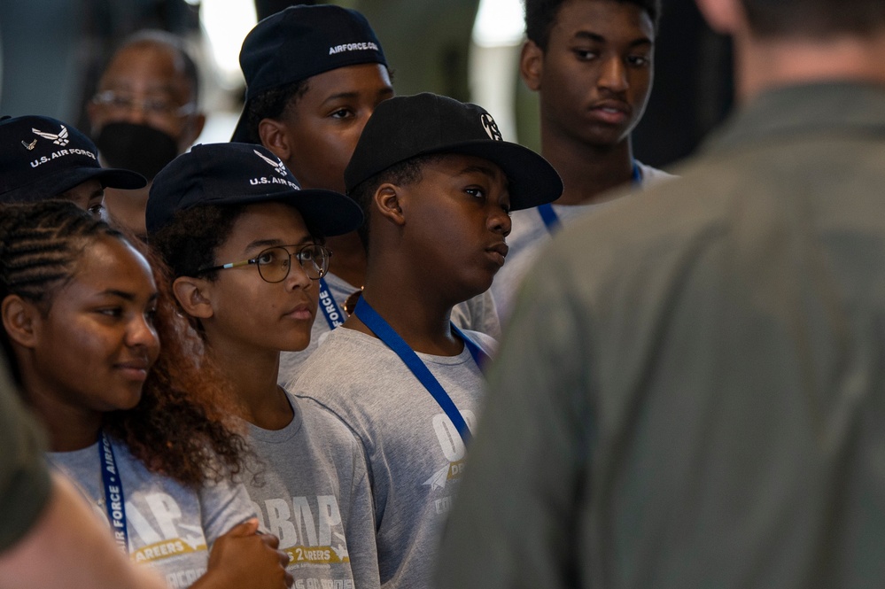 OBAP's ACE Academy tours 121st ARW