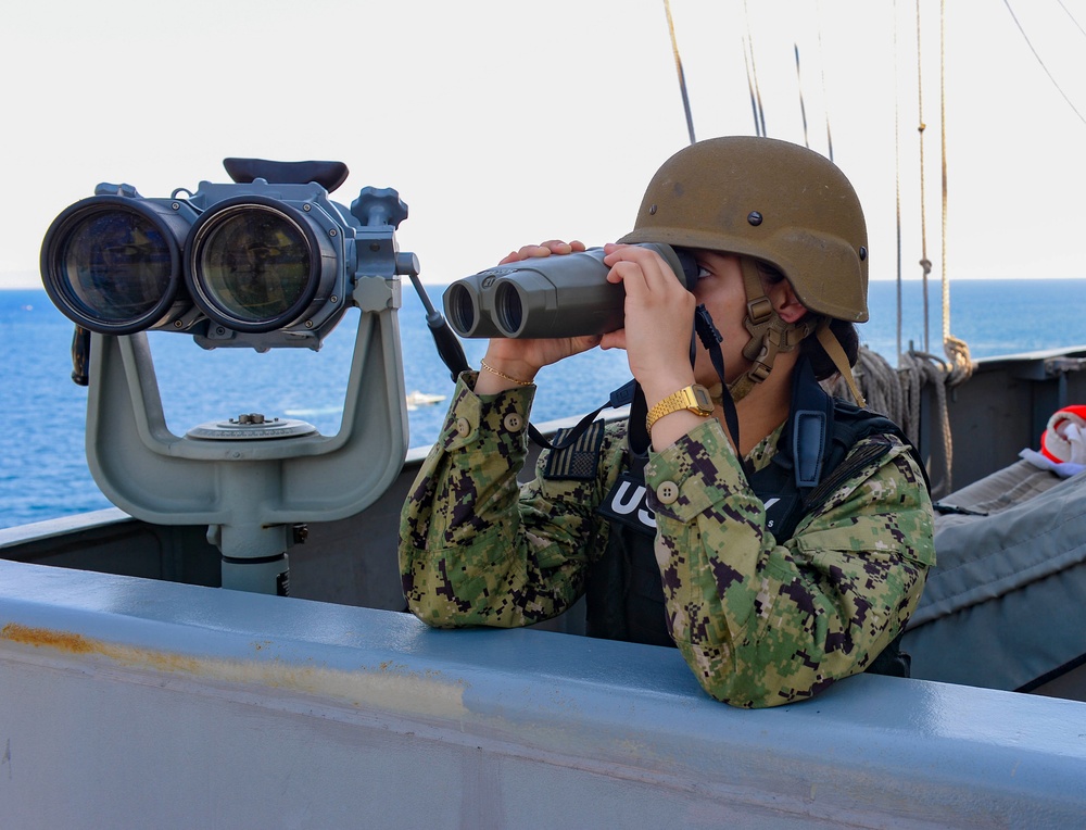 The Harry S. Truman Carrier Strike Group is on a scheduled deployment in the U.S. Naval Forces Europe area of operations, employed by U.S. Sixth Fleet to defend U.S., allied and partner interests.