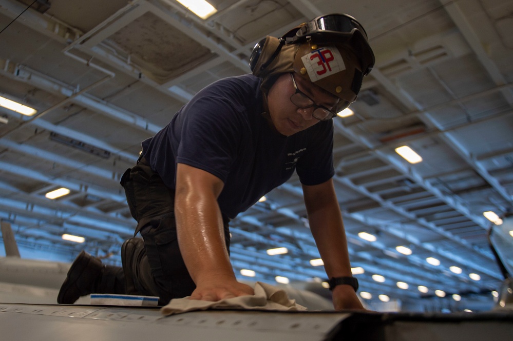 The Harry S. Truman Carrier Strike Group is on a scheduled deployment in the U.S. Naval Forces Europe area of operations, employed by U.S. Sixth Fleet to defend U.S., allied and partner interests.