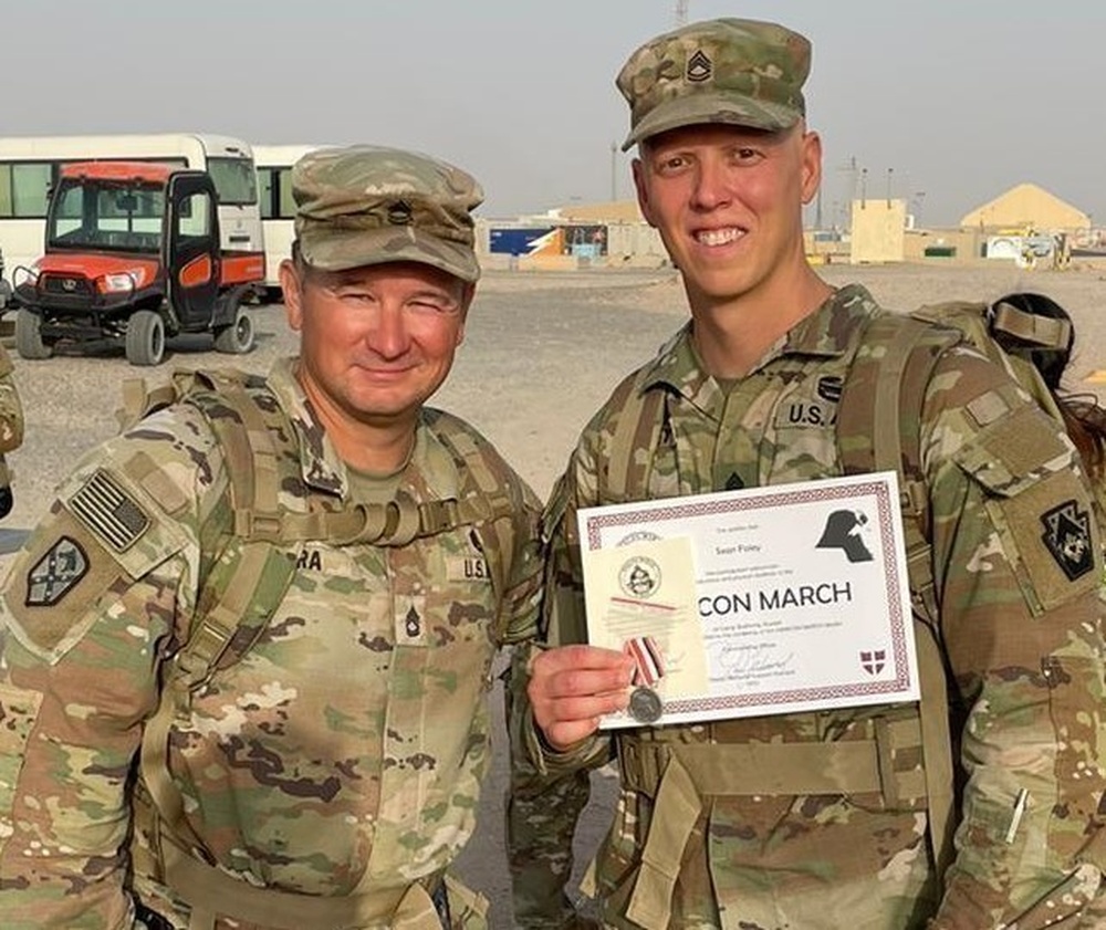DVIDS - News - Deployed U.S. Soldiers march for Danish