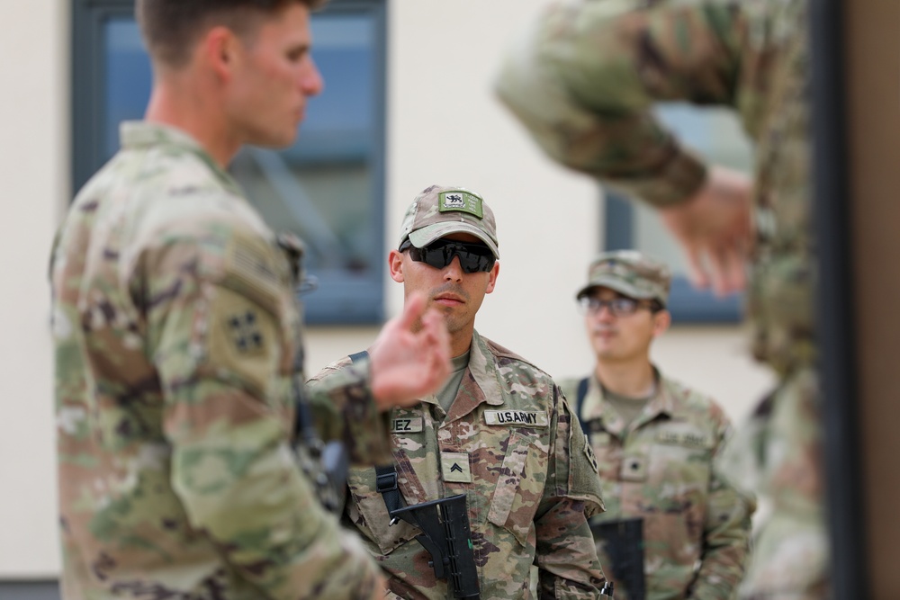 Scout Platoon 1-68 AR Conducts Preliminary Marksmanship Instruction Training