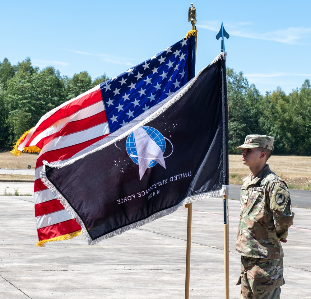 Detachment C, 53d Space Operations Squadron, activates on Landstuhl Heliport