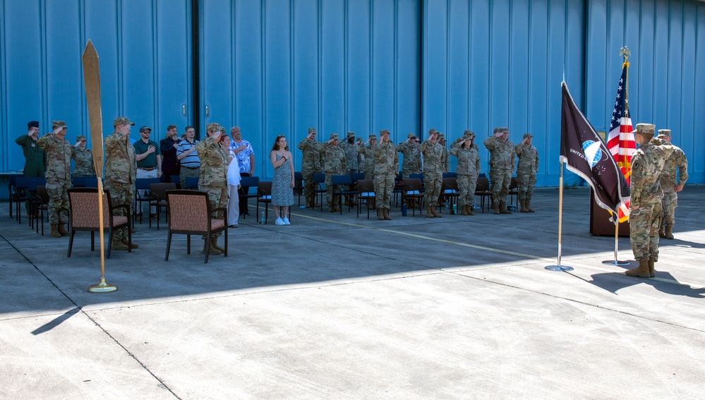 Detachment C, 53d Space Operations Squadron, activates on Landstuhl Heliport