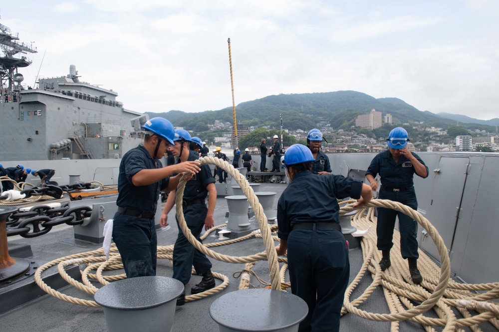 USS New Orleans Goes Underway July, 2022