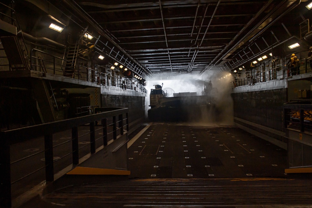 LCAC Operations Aboard USS New Orleans July 20, 2022