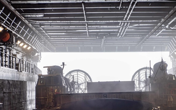 LCAC Operations Aboard USS New Orleans July 20, 2022