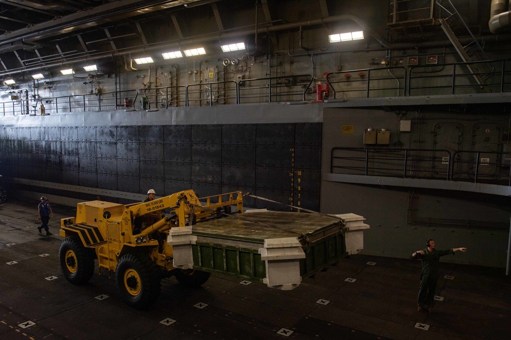 LCAC Operations Aboard USS New Orleans July 20, 2022