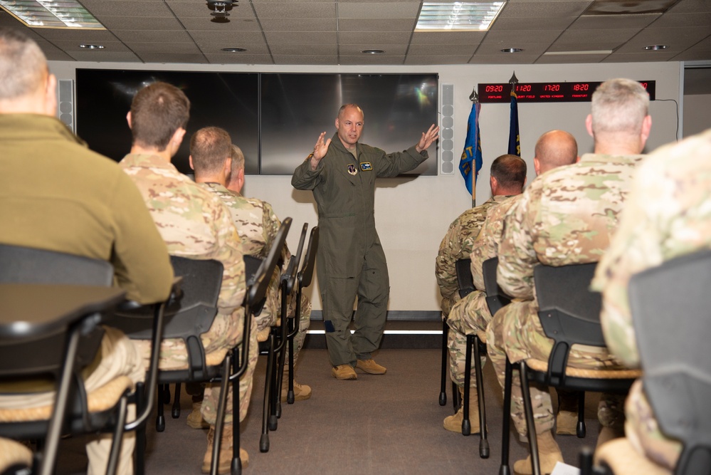 Deputy Director of the Air National Guard, Maj. Gen. Duke Pirak visits ORANG's 142nd Wing