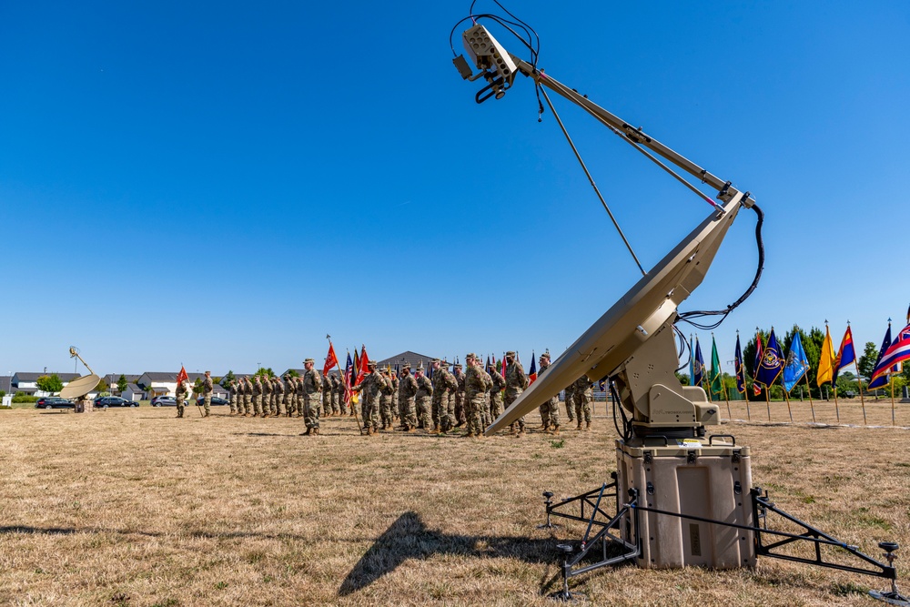 102d Signal Battalion Change of Command