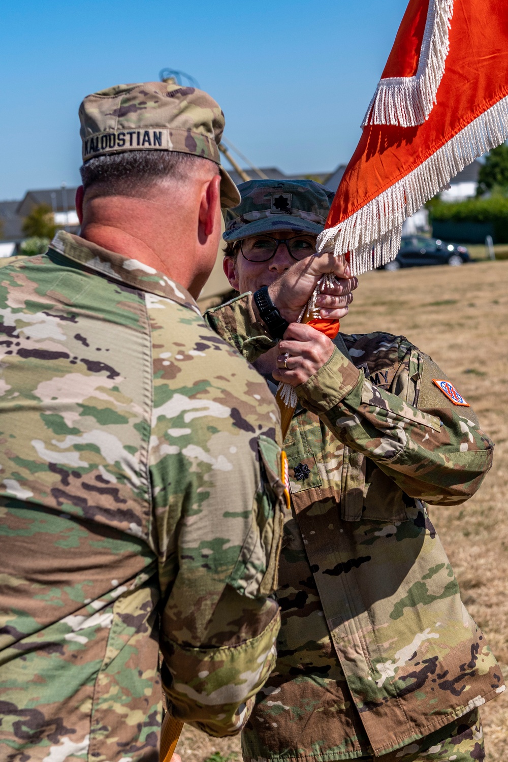 102d Signal Battalion Change of Command