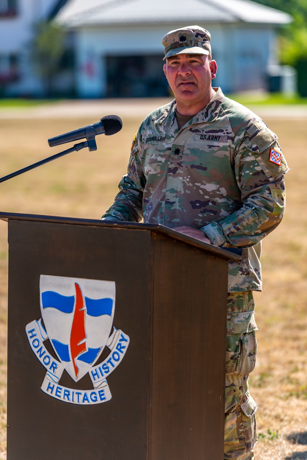 102d Signal Battalion Change of Command