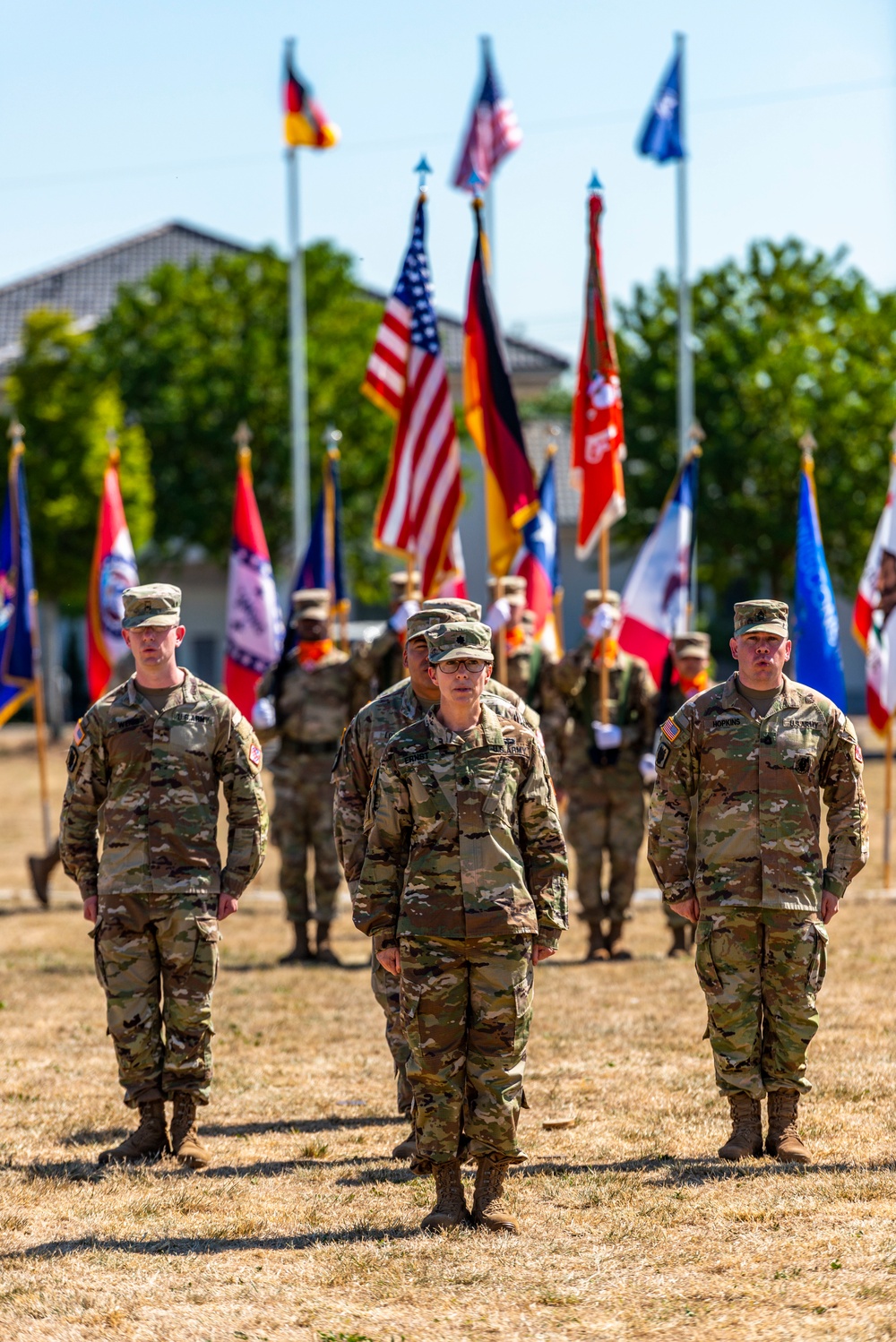 102d Signal Battalion Change of Command