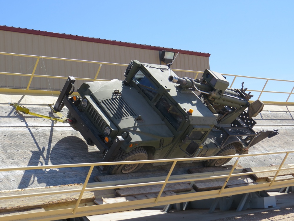 Soft recoil of 105-mm Howitzer under evaluation at Yuma Proving Ground