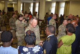 Garrison honors retirees at Caserma Ederle