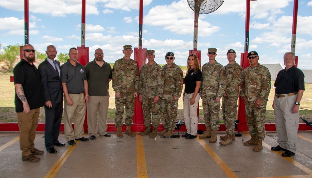 Gen. Duke K. Richardson visits AFIMSC