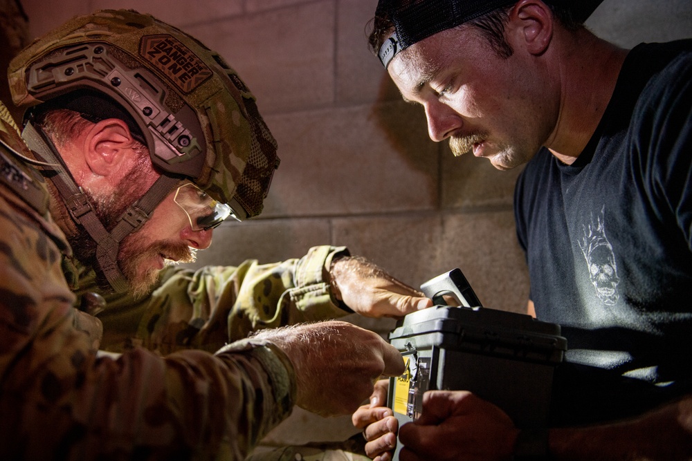 Royal Australian Navy Sailors Practice EOD