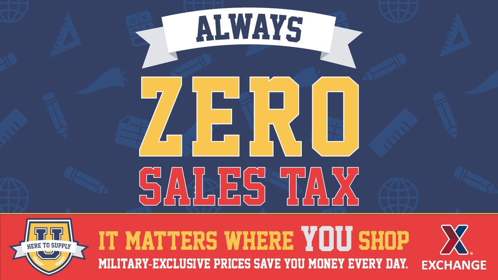 Here to Supply! Exchange Provides Value to Military Families During Back-To-School Season