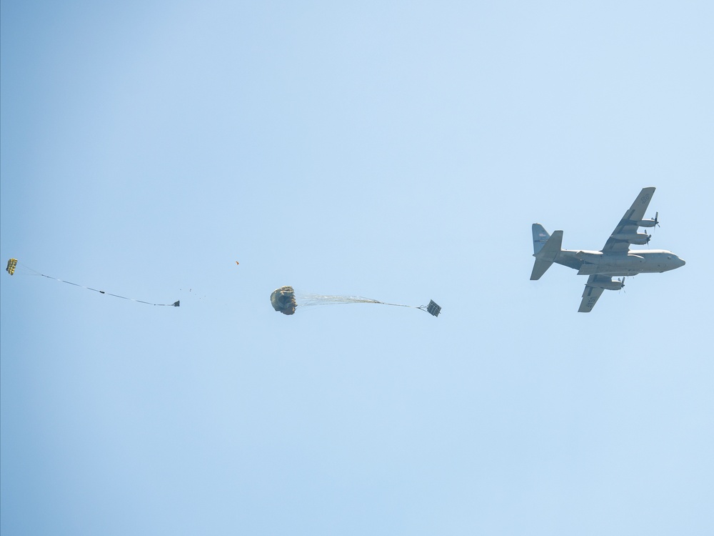 C-130 Heavy Equipment Drops at Fort McCoy