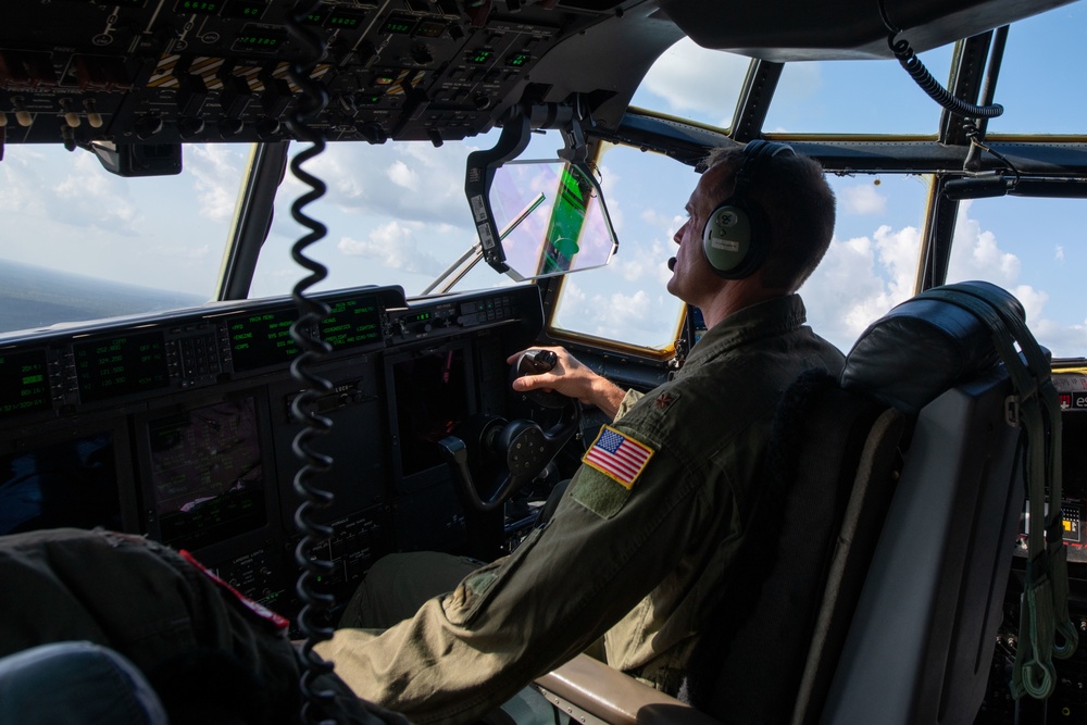 815th Airlift Squadron night training
