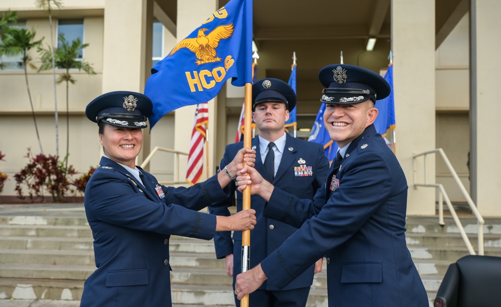 15th HCOS change of command