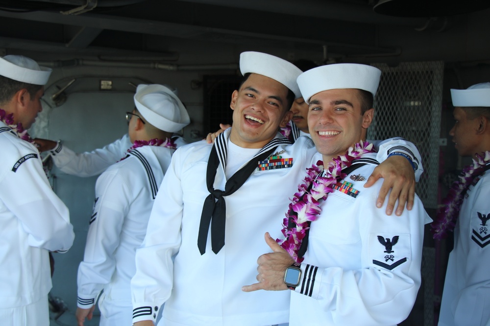 USS Port Royal Homecoming