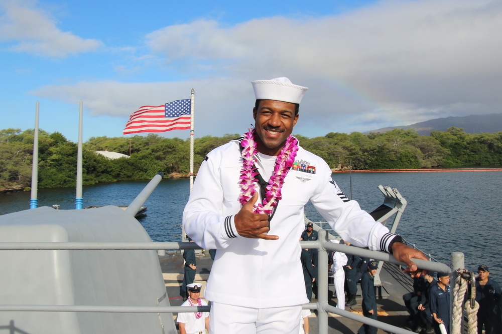 USS Port Royal Homecoming