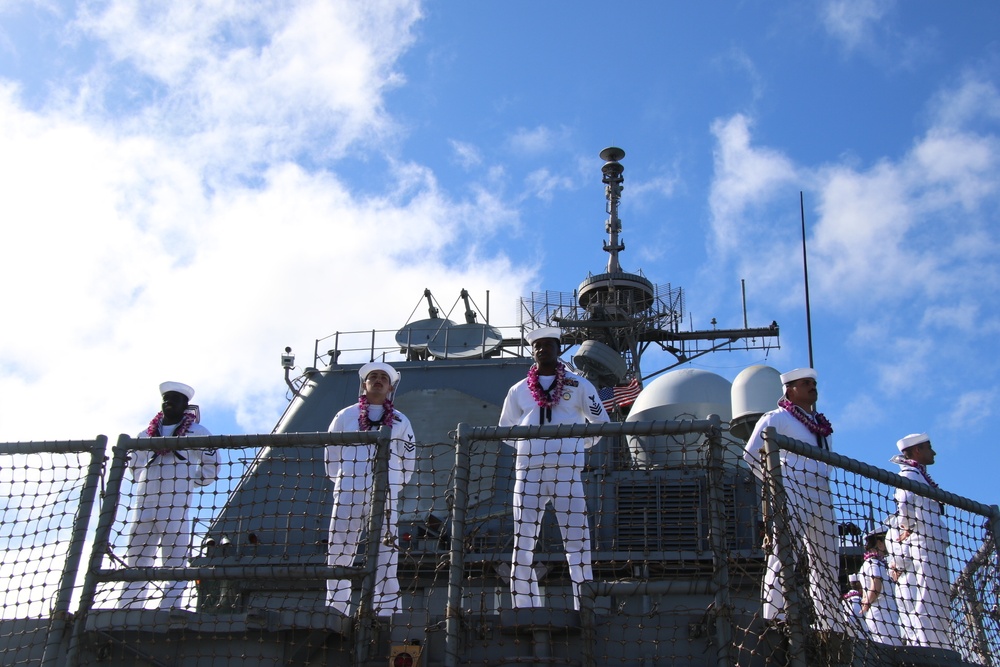 USS Port Royal Homecoming