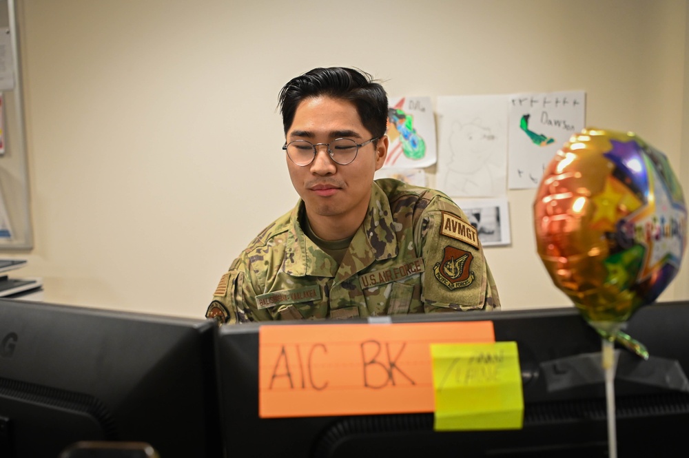 354th OSS HARM Airmen ensure pilots are cleared for flights