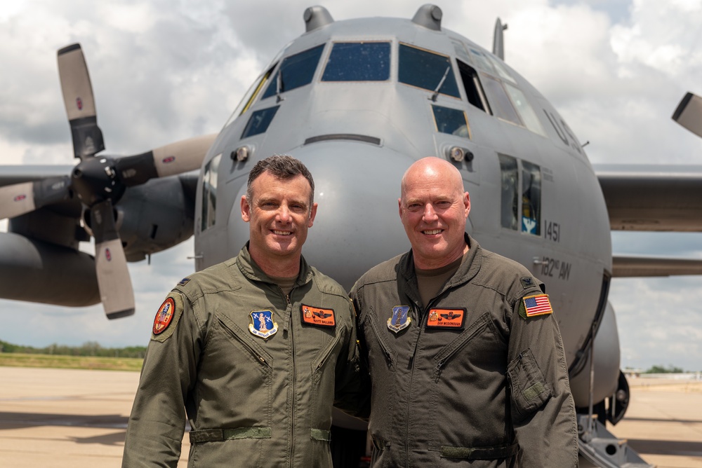 Col. Daniel McDonough fini flight May 26, 2022