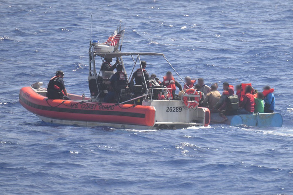 DVIDS - Images - Coast Guard repatriates 47 people to Cuba [Image 2 of 2]