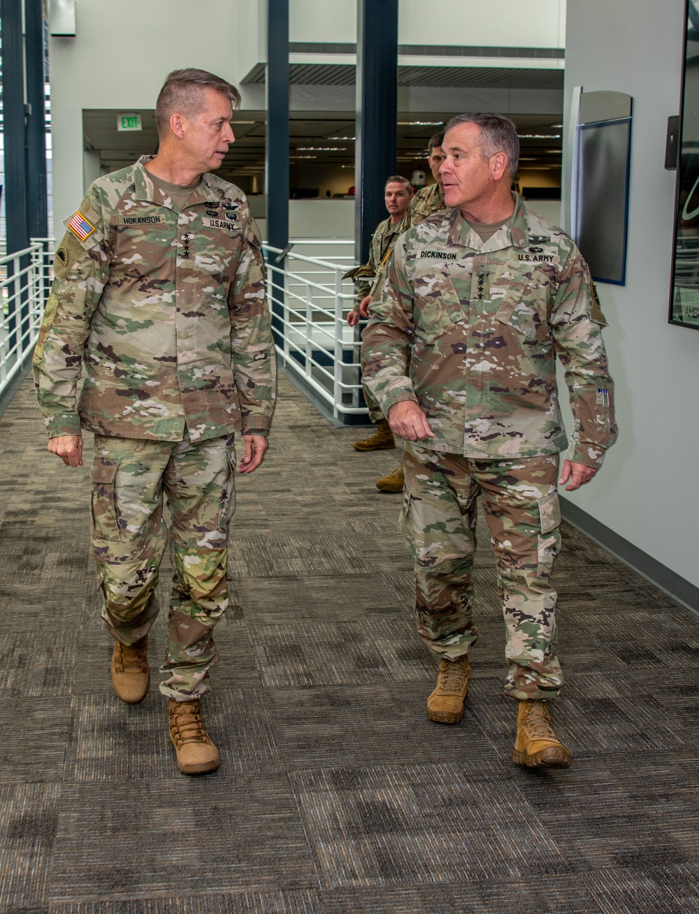 USSPACECOM hosts Chief of the National Guard Bureau